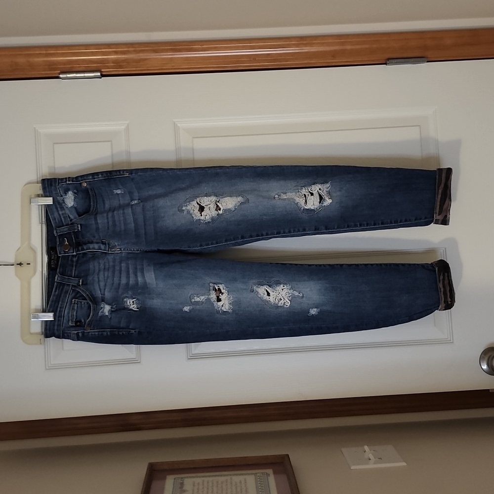 Judy Blue Camo Patch and Cuff